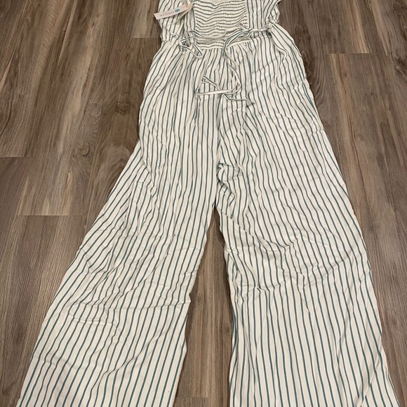 NWT Skies are Blue Stripped Jumpsuit - Picture 2 of 5